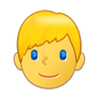 Emoji 👱‍♂️ Uomo Biondo su Samsung One UI 4.0.