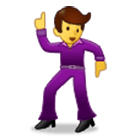 🕺 Emoji Homem Dançando na Samsung One UI 4.0.