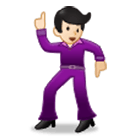 🕺🏻 Emoji Homem Dançando: Pele Clara na Samsung One UI 4.0.