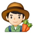 👨🏻‍🌾 Emoji Agricultor: Tono De Piel Claro en Samsung One UI 4.0.