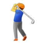 Emoji 🏌️‍♂️ Golfista Uomo su Samsung One UI 4.0.