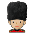 💂🏼‍♂️ Emoji Guardia Hombre: Tono De Piel Claro Medio en Samsung One UI 4.0.