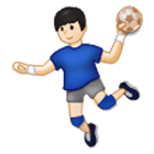 🤾🏻‍♂️ Emoji Hombre Jugando Al Balonmano: Tono De Piel Claro en Samsung One UI 4.0.