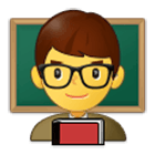 Emoji 👨‍🏫 Professore su Samsung One UI 4.0.