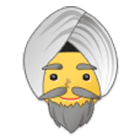 Emoji 👳‍♂️ Uomo Con Turbante su Samsung One UI 4.0.