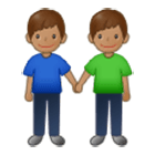 👬🏽 Emoji händchenhaltende Männer: mittlere Hautfarbe Samsung One UI 4.0.