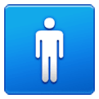 Emoji 🚹 Simbolo Del Bagno Degli Uomini su Samsung One UI 4.0.