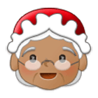 🤶🏽 Emoji Mamá Noel: Tono De Piel Medio en Samsung One UI 4.0.