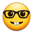 🤓 Emoji Cara De Empollón en Samsung One UI 4.0.