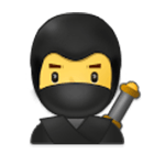 Emoji 🥷 Ninja su Samsung One UI 4.0.