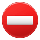⛔ Emoji Dirección Prohibida en Samsung One UI 4.0.