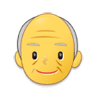 Emoji 👴 Uomo Anziano su Samsung One UI 4.0.