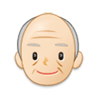 Émoji 👴🏻 Homme âgé : Peau Claire sur Samsung One UI 4.0.