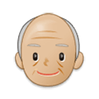 Emoji 👴🏼 Uomo Anziano: Carnagione Abbastanza Chiara su Samsung One UI 4.0.