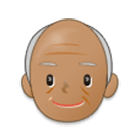 Émoji 👴🏽 Homme âgé : Peau Légèrement Mate sur Samsung One UI 4.0.