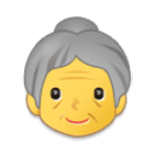 Émoji 👵 Femme âgée sur Samsung One UI 4.0.