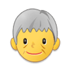 🧓 Emoji Persona Adulta Madura en Samsung One UI 4.0.