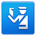 Emoji 🛂 Simbolo Del Controllo Passaporti su Samsung One UI 4.0.