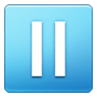 Emoji ⏸️ Pulsante Pausa su Samsung One UI 4.0.