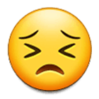 Emoji 😣 Faccina Perseverante su Samsung One UI 4.0.