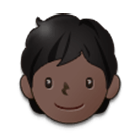 🧑🏿 Emoji Pessoa: Pele Escura na Samsung One UI 4.0.