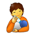 🧑‍🍼 Emoji Persona Que Alimenta Al Bebé en Samsung One UI 4.0.