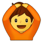 Emoji 🙆 Persona Con Gesto OK su Samsung One UI 4.0.