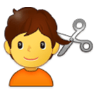 💇 Emoji Person beim Haareschneiden Samsung One UI 4.0.