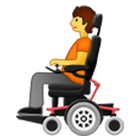 🧑‍🦼 Emoji Person in motorisiertem Rollstuhl Samsung One UI 4.0.