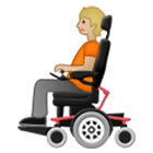 🧑🏼‍🦼 Emoji Pessoa Em Cadeira De Rodas Motorizada: Pele Morena Clara na Samsung One UI 4.0.