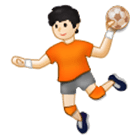 🤾🏻 Emoji Handballspieler(in): helle Hautfarbe Samsung One UI 4.0.