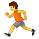 Emoji 🏃 Persona Che Corre su Samsung One UI 4.0.