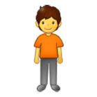🧍 Emoji Persona De Pie en Samsung One UI 4.0.