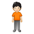 🧍🏻 Emoji Persona De Pie: Tono De Piel Claro en Samsung One UI 4.0.