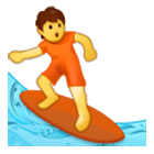 🏄 Emoji Persona Haciendo Surf en Samsung One UI 4.0.