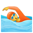 🏊 Emoji Persona Nadando en Samsung One UI 4.0.