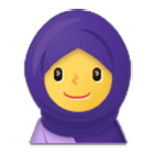 🧕 Emoji Frau mit Kopftuch Samsung One UI 4.0.