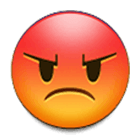 Emoji 😡 Broncio su Samsung One UI 4.0.