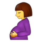 🤰 Emoji Mujer Embarazada en Samsung One UI 4.0.