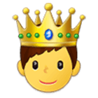 🤴 Emoji Príncipe en Samsung One UI 4.0.