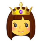Émoji 👸 Princesse sur Samsung One UI 4.0.