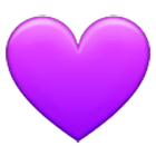 💜 Emoji Corazón Morado en Samsung One UI 4.0.
