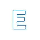 🇪 Emoji Indicador regional Símbolo Letra E Samsung One UI 4.0.