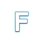 🇫 Emoji Letra do símbolo indicador regional F na Samsung One UI 4.0.