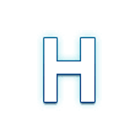 🇭 Emoji Indicador regional símbolo letra H en Samsung One UI 4.0.