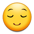 Emoji 😌 Faccina Sollevata su Samsung One UI 4.0.