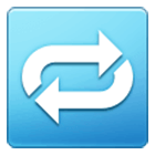 Emoji 🔁 Pulsante Di Ripetizione Della Riproduzione su Samsung One UI 4.0.