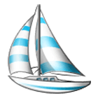 Emoji ⛵ Barca A Vela su Samsung One UI 4.0.