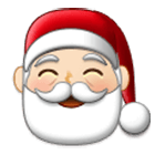 🎅🏻 Emoji Weihnachtsmann: helle Hautfarbe Samsung One UI 4.0.
