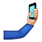 Émoji 🤳🏻 Selfie : Peau Claire sur Samsung One UI 4.0.